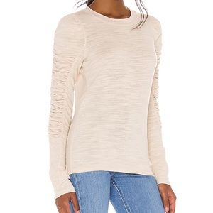 Free People Natasha Tee in Sand Size Small